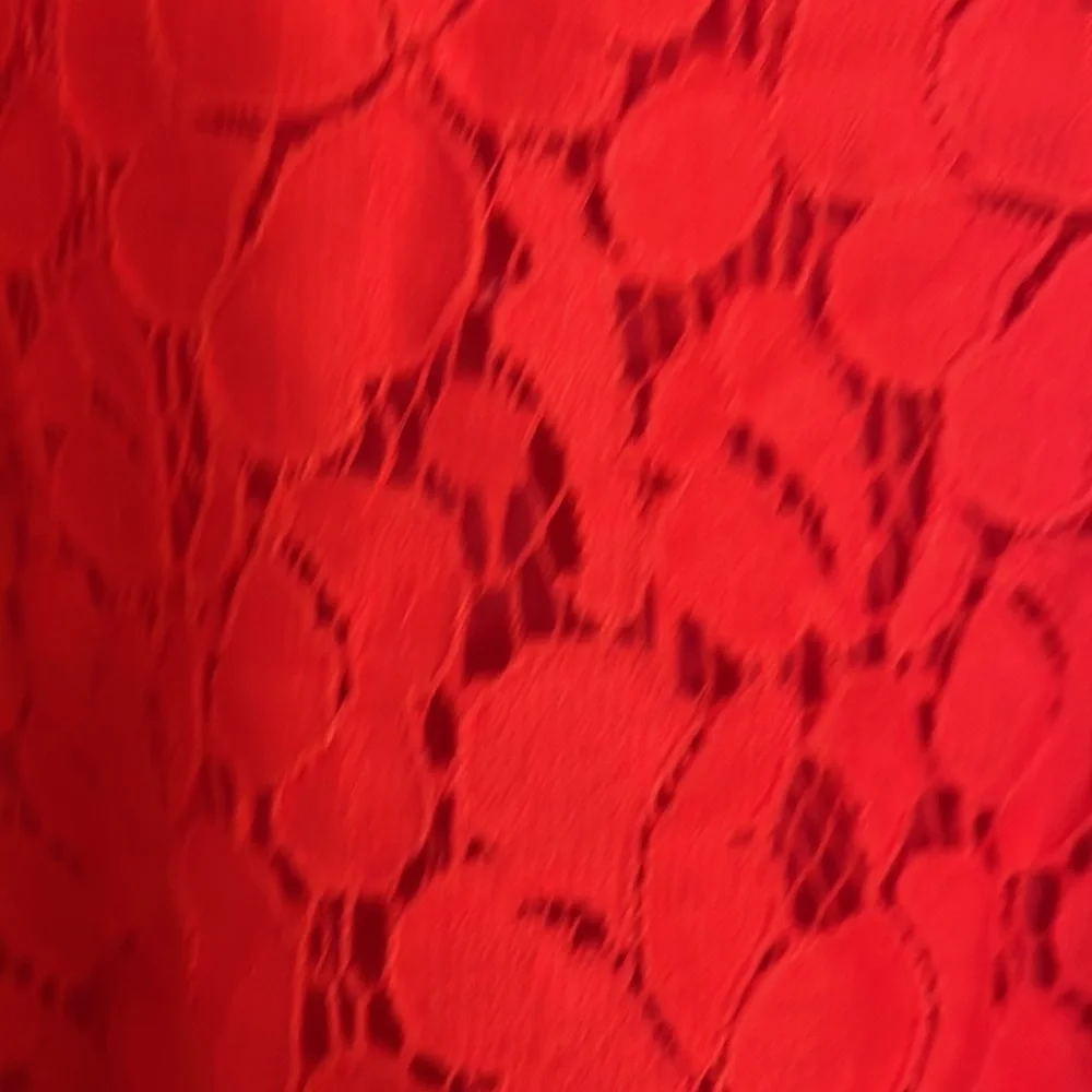 Anthropologie red and gold shell size 10. - Picture 5 of 5